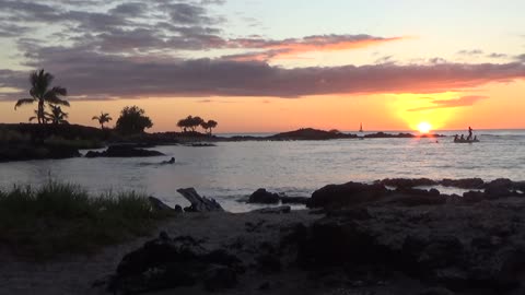 Kailua-Kona, HI — Kaloko Honokohau National Historical Park - Sunset