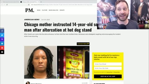 Woman Has Her 14 Year Old Kill a Man Over Altercation in Hot Dog Store