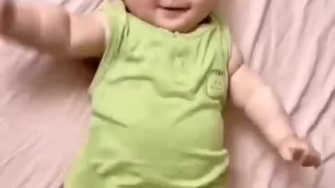 Cute baby dancing #funny