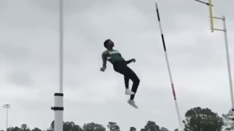 how wrong could Pole vaulting go