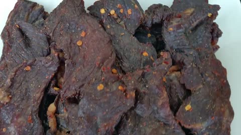 Food - Beef Jerky - Cambodian Style (Khmer) សាច់ឝោងៀត