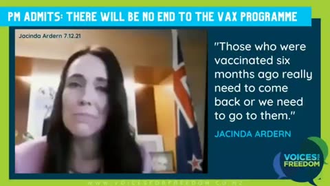 PM Admits "There Will Be No End To The Vax Programme"