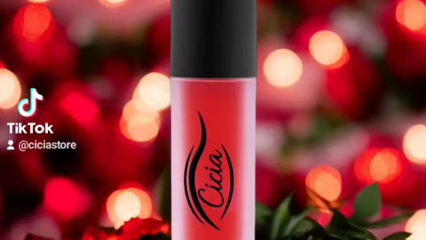 Cicia Premium Red Lip Oil - Cherry Moisturizing and Nourishing Glossy Finish | Lip Care Treatment