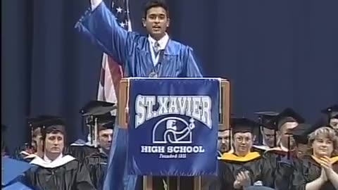 18-Year-Old Vivek Ramaswamy Takes Over the Graduation Stage, Demonstrating His Alpha Male Skills