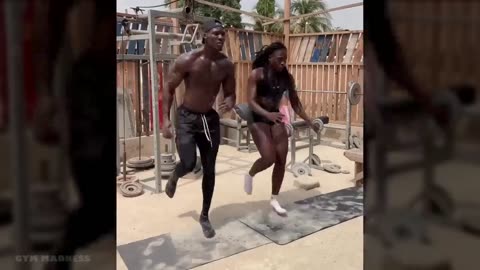 No Gym No Protein Powder | Poor African Having amazing Physique | Gym Madness