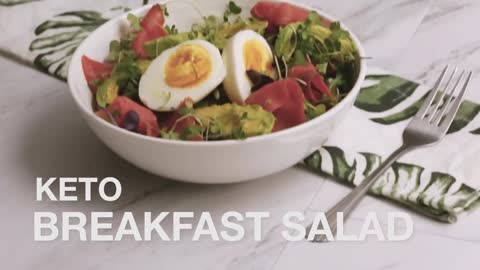 Keto Salmond Salad