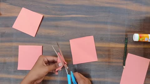 How to make Paper flowers Easy Paper art at Home