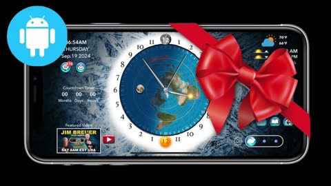 HOW TO GIFT The Flat Earth Clock App for ANDROID