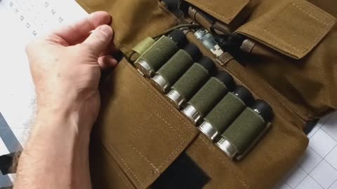 SADF pattern 83 chest rig. Shotgun shell carry.