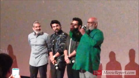 RRR talk w/ Jr NTR, Ram Charan, SS Rajamouli, MM Keeravaani @ Hollywood -January 9, 2023