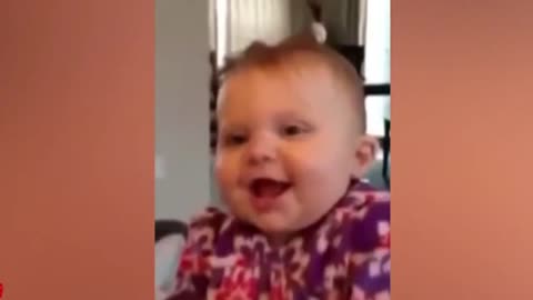 Baby laugh and cry