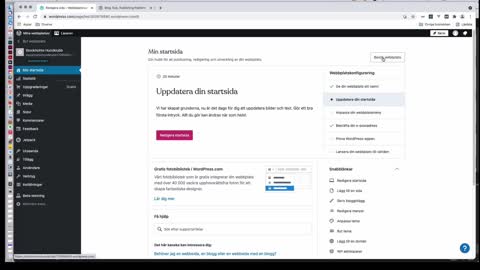 Skapa din hemsida i Wordpress - Del 2