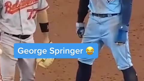 😂😂We must protect George Springer 😂