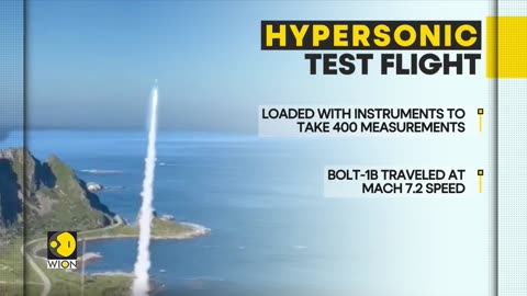 Hypersonic test flight: BOLT-1B hypersonic experiment soars and collects vital data | WION