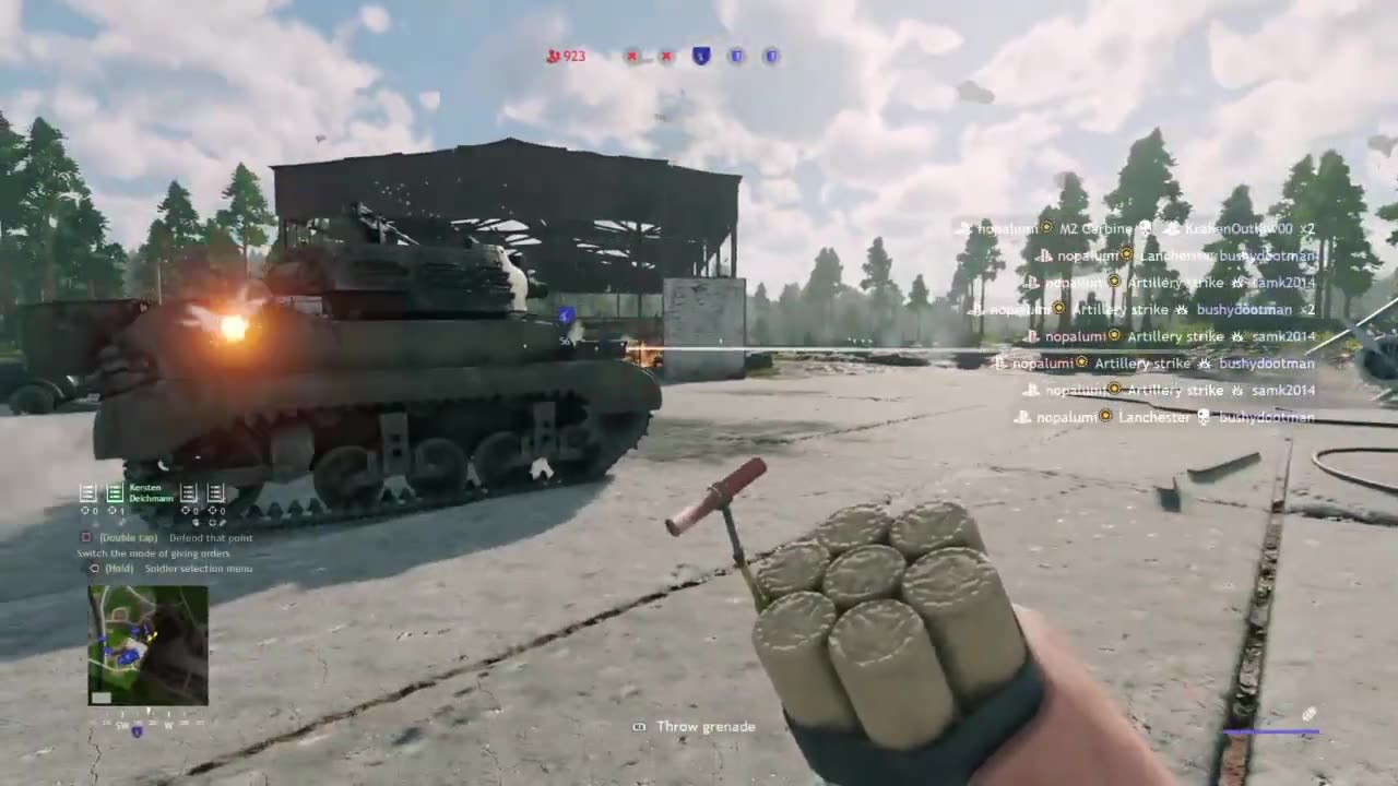 Staurt Rumble Enlisted Gameplay: Explosive Eliminated M3 Stuart/Light Tank M3