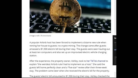 Cryptominers Make $100K at Airbnb, Leaving Host with $1,500 Electric Bill!