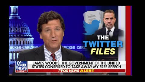 James Woods Interview on Tucker Carlson discussing Twittergate.