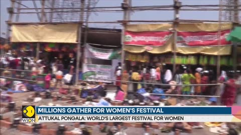 WION at Attukal Pongala - World's largest gathering of women