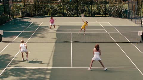 Bridemaids (2011) Friendly Tennis Match