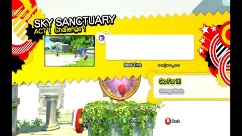 Let's Play Sonic Generations Classic Missions Chemical Plant & Sky Sanctuary