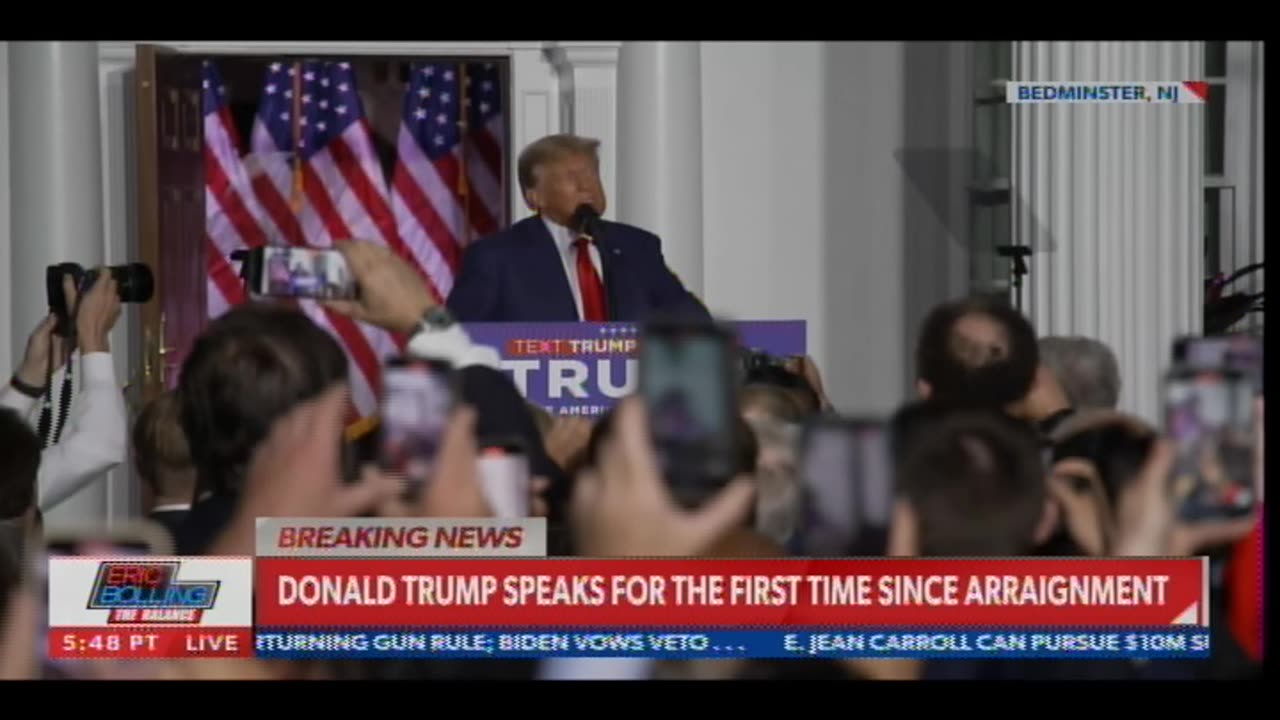 TRUMP ERUPTS AFTER ARRAIGNMENT: "The Most Evil and Heinous Crime in ...