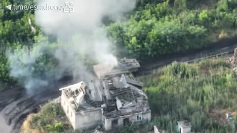 💥 Russian BMP Destroyed by Ukrainian FPV Suicide Drone | Donetsk Oblast, Ukraine | RCF