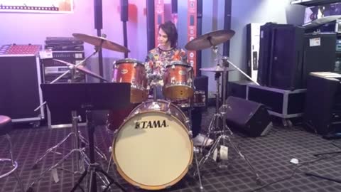 MUSIC BREAK SUNDAY: MY SON JACOB AIDEN DRUMMER ON YOUTUBE PERFORMING BRAVE NEW WORLD