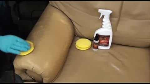 FIX CRACKING LEATHER - LEATHER REPAIR VIDEO *****