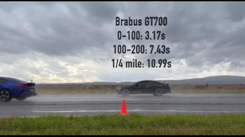 BMW M8 Vs Brabus GT700