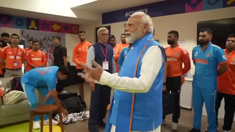 PM Modi meet India cricket team