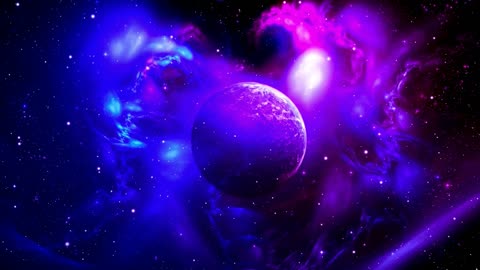 Celestial Serenity: Stunning Cosmic Visuals and Ambient Space Music