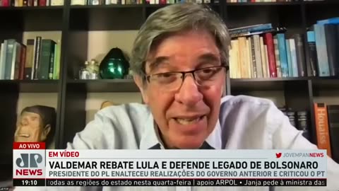 Em vídeo, Valdemar rebate Lula e defende legado de Bolsonaro