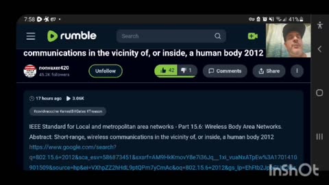 Nonvaxer420 Reflections, Truth and References Wireless Body Area Network.
