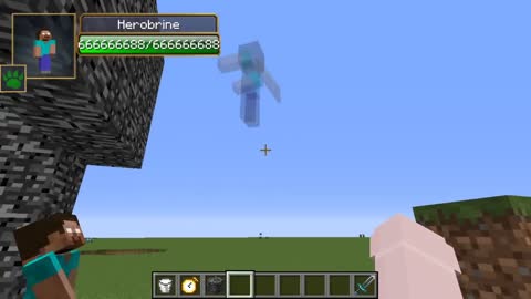 Herobrine vs all Herobrine and Creepypasta mobs in minecraft part 59