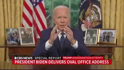 Biden addresses nation on Trump rally shooting - Special Report CBS News