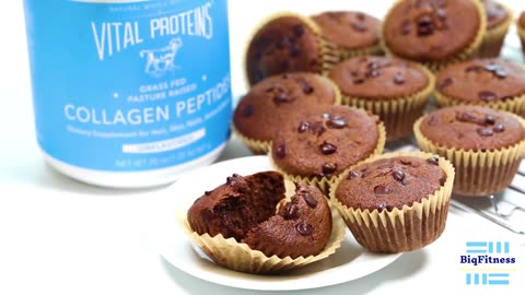 Healthy sweet tooth Keto Choco-Lover's Delight: Double Chocolate Protein Muffins"