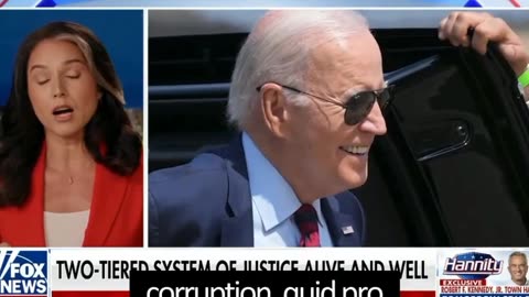 Our two tier justice system and the Bidens. Tulsi Gabbard breaks it down.