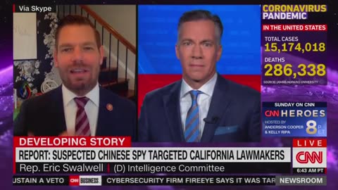 Dem Swalwell Says Relationship With Chinese Spy ‘Classified’