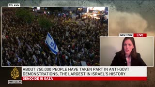 Israel protests: Organisers claim largest-ever rally in Tel Aviv as calls for captive deal grow