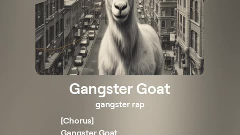 Gangster Goat