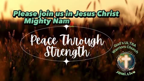 🕊️💪”Peace Through Strength”🕊️💪 Part 3 New Series by Pastor Jerry & Prayer 🙏 for Healing ❤️‍🩹