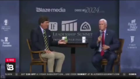 Tucker Carlson Ask US Presidential Candidate Pence Serious Questions