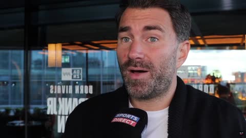 Eddie Hearn Mocks TYSON FURY, "I'll Fight any man"