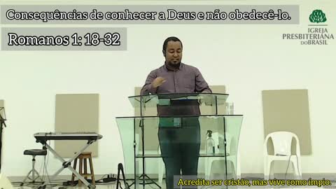 Você obedece ao Deus que você confessa? Se não obedece, esta mensagem é urgente para sua vida.