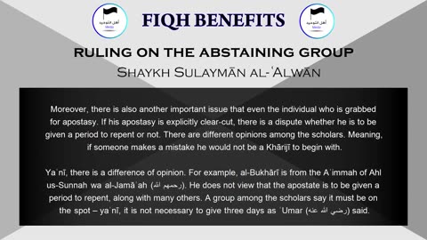 Ruling on the Abstaining Group