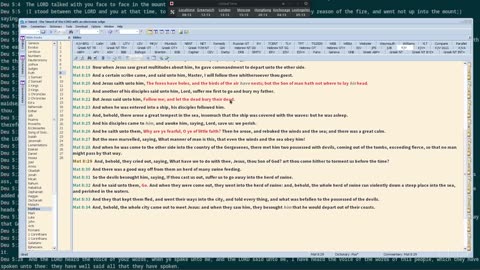 Psalms-18-13 And Matthew 8-29 Verse of the 2 days