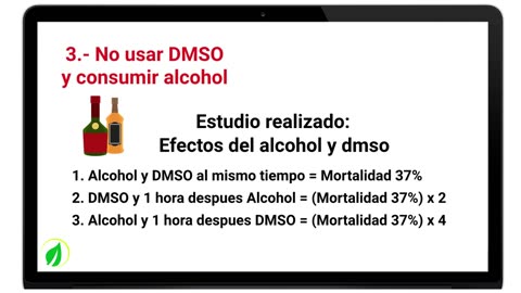 DMSO Y SUS CONTRAINDICACIONES