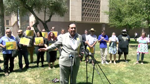 TAMALE Press conference with regular folks who sells it. @ the Capitol.