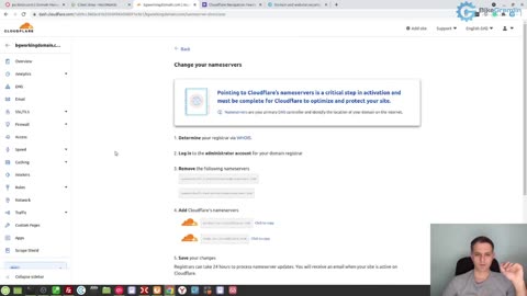 Cloudflare, how to set it up and configure the DNS - WordPress tutorial 03