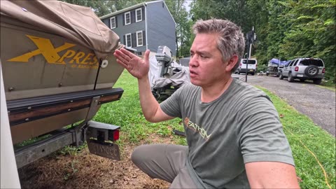 Refurbishing old carpet boat bunks and upgrading to vinyl (Caliber)